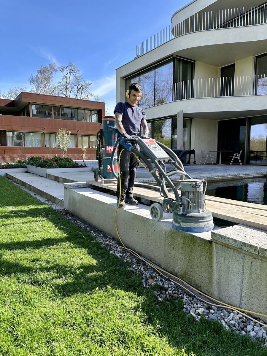 Betonschleifen